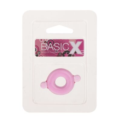 BasicX rugalmas péniszgyűrű fülekkel